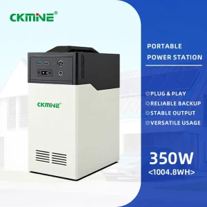 350W 1004.8Wh Portable Power Station Solar Power Supply for Blackout Areas and Rural Electrification