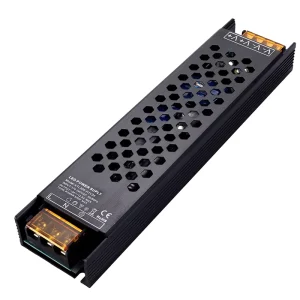 350W 24V Indoor Slim Strip Light AC/DC CCTV Camera Switch Supply Black Power Supply 24V 20A Output Current 60W Output Power 120V