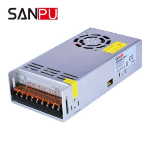 350W AC DC Switching LED Driver Power Supply 12V 24V DC Aluminum Case High Efficiency CE ROHS Certified 2 Year Warranty Indoor