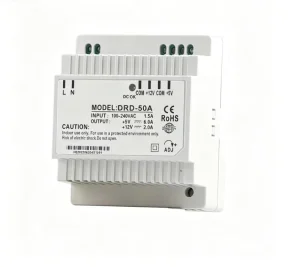 35mm DIN Rail Mount Power Supply for Cabinet Installation