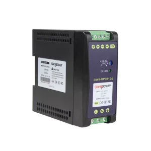 36W 24V Industrial DIN Rail Power Supply Input AC100-240V 0.56A Output DC 24V±3% 1.5A