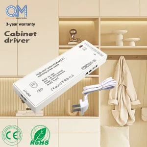 36W 60W 100W 150W Ultra Slim LED Driver AC to 12V 24V Switching Power Supply for Furniture Cabinet Wardrobe Closet Lighting