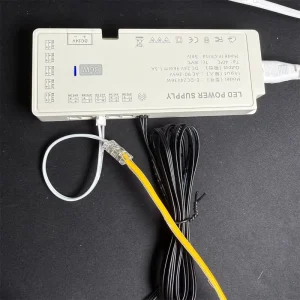 36W LED Cabinet Lighting Power Supply 24V Constant Voltage Driver with Sensor Switch Port and Dupont Plug