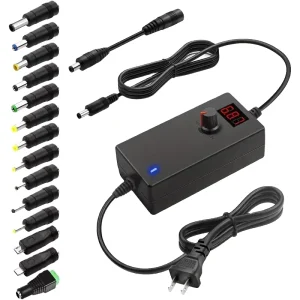 36W Universal AC Adapter DC 3V-12V Adjustable Power Supply Converter