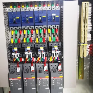 380V 6-Socket Carbon Steel Complete Set Distribution Cabinet IP55 7-Day Sampling Assembled Electrical Cabinet Unit