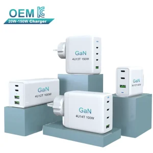 3U10T 4U11T 2U39T PD QC PPS KCC 65W QC3.0 QC30 KR USB Adaptor 25W 45W 65W 75W 100W 150W KC Certificate GaN Charger