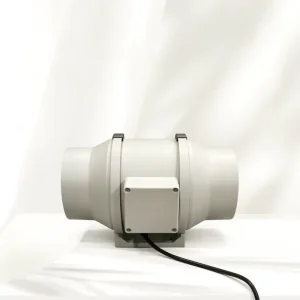 4 Inch 100mm Plastic Case Mixed Flow Silent Ventilation Air Cooling Inline Duct Exhaust Fan