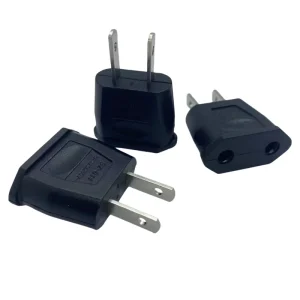 4.8mm EU to US JP Copper US Japan China Travel Plug Adapter European Power Adaptor Electrical Plug Converter Sockets AC Outlet