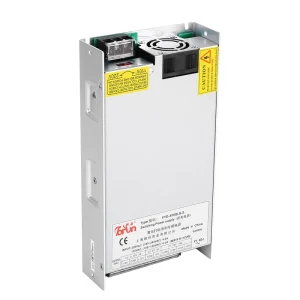 400QLB-S 400W AC/DC Switch-Mode Power Supply with Multi-Channel Outputs (24V/5V/5V), 88% Efficiency