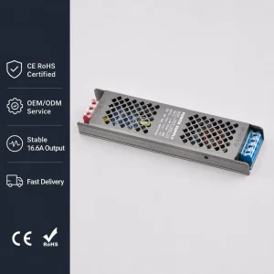 400W 180-240V DC12/24V Switching Power Supply LED Driver Transformer Aluminum Housing Linear Lighting Power Supply