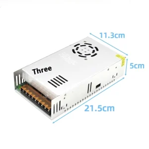 400W 500W 600W Compact Switching Power Supply Adapter for LED Strip Light AC 110V/220V DC 5V/12V/24V/48V 1500mA