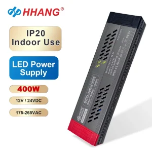 400W LED Power Supply 12V 24V Output Constant Voltage LED Switching Power Supply AC to DC