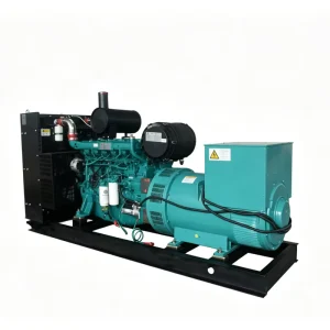 400kW 500kVA 3-Phase 60Hz Open Frame Diesel Generator Set for Mine and Chemical Plant, Continuous Operation
