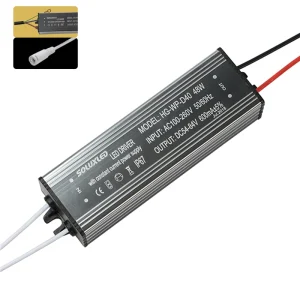 40W 48W 50W 54-84V 600mA Constant Current LED Driver IP67 Waterproof Power Supply For Panel Light Flood Light Street Light