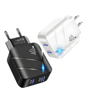 40W Fast Charging USB Type-C Wall Charger with Box