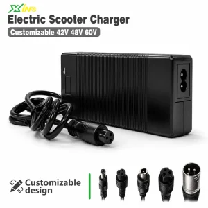 42V 2A Lithium-ion Battery Charger CE FCC Certified LED Indicator US EU UK Plug for Electric Scooter