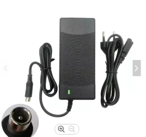 42V 2A RCA 8mm Electric Scooter Charger for Segway Ninebot ES1 ES2 ES4 E22 ES1L 36V Li ion Battery