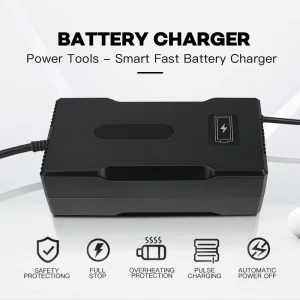 42V 5A 10S Portable 210W OTP Protection Eco Friendly Battery Charger for Ebike Hoverboard 36V Lithium Li-ion