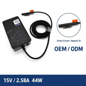 44W 15V 2.58A Laptop AC Adapter Charger Pro 4 5 6 7 Go Model 1800
