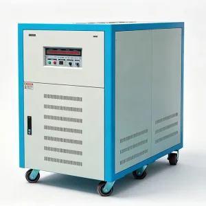 45KVA Three Phase Frequency Converter 40-400Hz 0-520V Adjustable High Efficiency Aluminium AC Power Supply Outlet