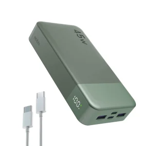 45W 20000mAh Fast Charging Portable Power Bank Waterproof External Battery Pack PD 3.0 QC 4.0 Mobile Phones