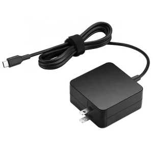 45W 65W USB-C Charger Cord Adapter for Laptop and Smartphone with OTP Protection