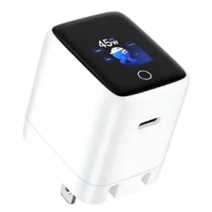 45W PD GaN Type C Wall Charger 3C Certified Fast Charging Travel Adapter for Phone Laptop Tablet Wide Voltage