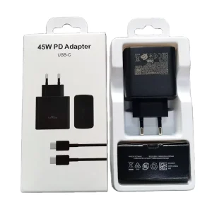45W PD Power Adapter for Z Flip Fold 5 4 3 2 S24 S23 S22 S21 S20 Note 20 Ultra 10