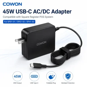 45W USB-C AC/DC Adapter POS Power Supply Charger SPD1-01 SPG1-02 SPH1-02