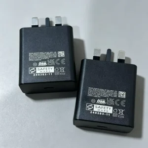 45W USB-C Power Adapter with US, EU, and UK Plugs EP-T4511 GaN Charger for S25 and S24 Ultra