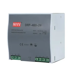 480W 24V 20A Din Rail Mode Industrial SMPS 220V AC 24V DC Switching Power Supply DR-480-24