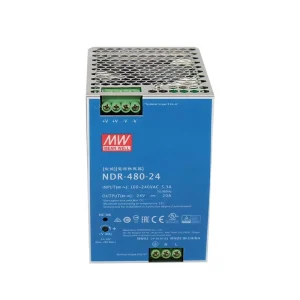 480W Industrial DIN RAIL Power Supply 24V 20A SMPS NDR-480-24 Slim and Economical
