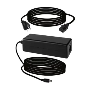48V 3A 144W Power Supply Adapter Compatible with Starlink Gen 3 Standard Mini Satellite Internet DC Connector Replacement