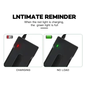 48V Battery 54.6V 2A 13S Ebike Chargers for Electric Bicycle Scooter Lithium Li-ion Battery Charger