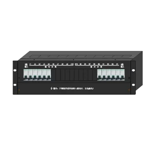 48V DC PDU Cabinet Power Distribution Unit Two Inputs 10 Outputs 3U 19 Inches Distribution Box