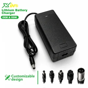 48V Lithium Battery Charger for Electric Scooter E Bike Motorcycle Custom Connector Stable Charging Supplier Direct Use