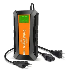 48V35Ah Digital Display Battery Charger Smart Charger for Lead Acid Lithium Ebike Scooter with LED Screen