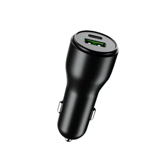 48W Customized Car Charger Adapter with PD30W QC18W Charging for USB Devices