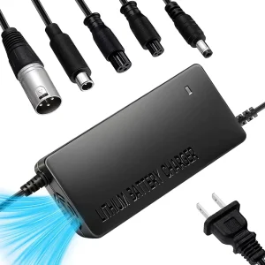 48v 5a Gan Ebike Charger Fast Charging Portable 240w EU Plug Overload protection for Scooter Motor Hoverboard Lithium Batteries