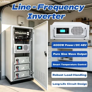 4KW DC48V Pure Sine Wave Power Frequency Inverter with Solar SPWM Control for Household Solar System Off Grid Use