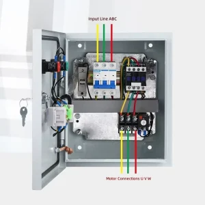 4KW Motor 380V Three-Phase 220V Household Finished Smoke Exhaust Fan Electrical Control Power Distribution Equipment
