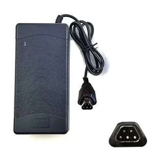 5-Pin Li-Ion 42V 2A Electric E-Bike Battery Charger Power Supply Adapter for 36V Battery