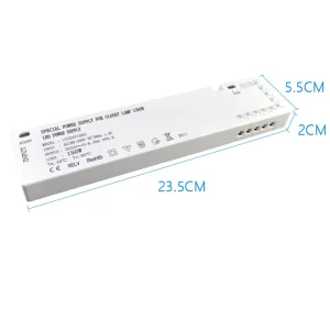 5 Years Quality CE 12V24V 36W60W100W150W Led Constant Voltage Driver Ultra Thin Power Supply for Cabinet Wardrobe Closet Light