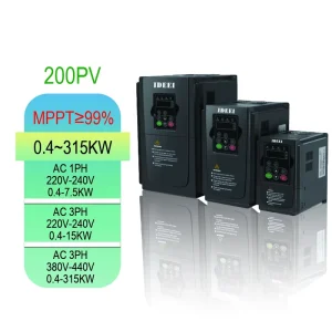 5.5kw 7.5kw 11kw 15kw 18.5kw Single Phase to Three Phase 220v 380v Pure Sine Wave Power Inverter DC to AC UPS
