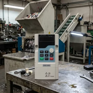 50/60Hz IP20 AC 220V Frequency Inverter One Phase for Plastic Crusher