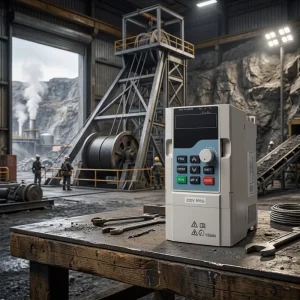 50/60Hz IP20 AC Single-phase 220V Motor Frequency Inverter for Mining Hoist