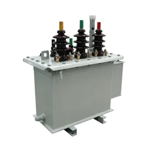50 KVA Oil Filled Power Transformer Three Phase 10.5 KV to 400V Hermetically Sealed S13 Distribution Transformer 50Hz