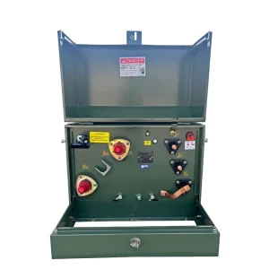 50 kVA-167 kVA Single Phase Padmounted Transformer 12.47kV to 240/120V ANSI C57.12.38 DOE Compliant for Residential Utility