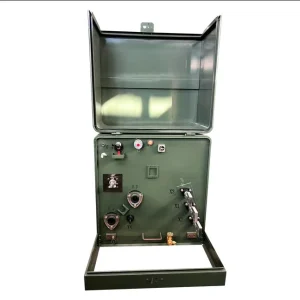 50 kVA Single Phase Pad Mounted Transformer 12.47kV 7.2kV to 240/120V ANSI C57.12.38 for Residential Underground Distribution