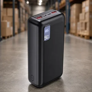 50000mAh High-Capacity Power Bank 22.5W Fast Charging Portable Charger with LED Display CE RoHS UL2056 IEC62133 Certified